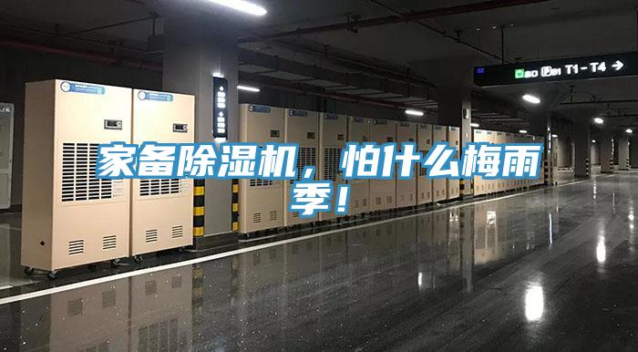 家備除濕機(jī)，怕什么梅雨季！