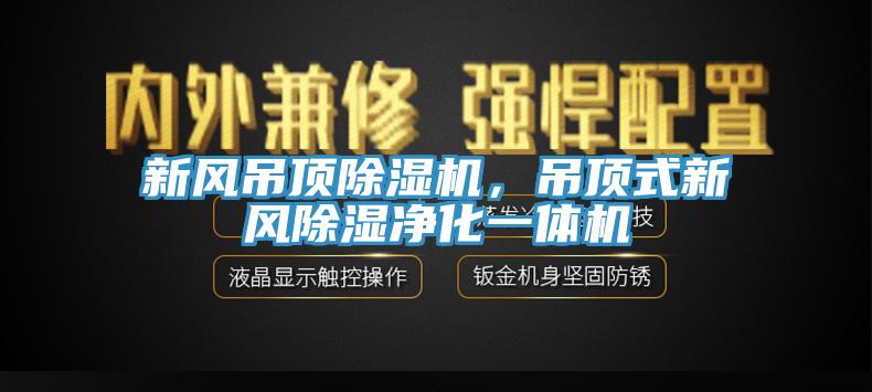 新風(fēng)吊頂除濕機，吊頂式新風(fēng)除濕凈化一體機