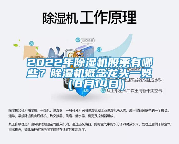 2022年除濕機(jī)股票有哪些？除濕機(jī)概念龍頭一覽（8月14日）