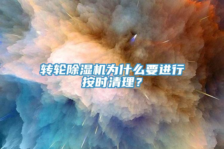 轉(zhuǎn)輪除濕機為什么要進行按時清理？