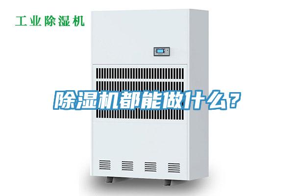 除濕機(jī)都能做什么？