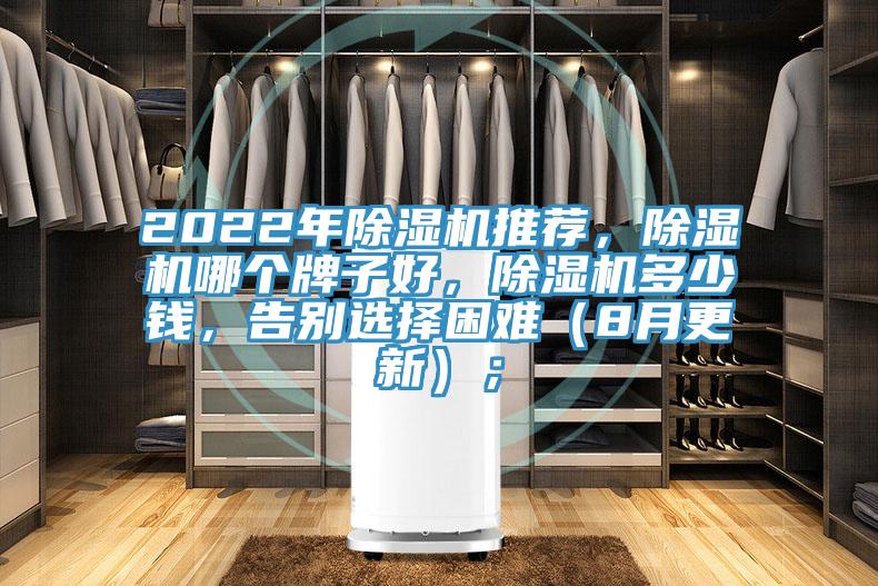 2022年除濕機推薦，除濕機哪個牌子好，除濕機多少錢，告別選擇困難（8月更新）；