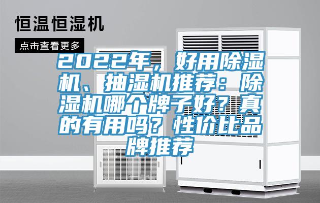 2022年，好用除濕機(jī)、抽濕機(jī)推薦：除濕機(jī)哪個(gè)牌子好？真的有用嗎？性價(jià)比品牌推薦