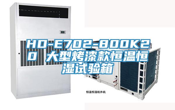 HD-E702-800K20 大型烤漆款恒溫恒濕試驗(yàn)箱