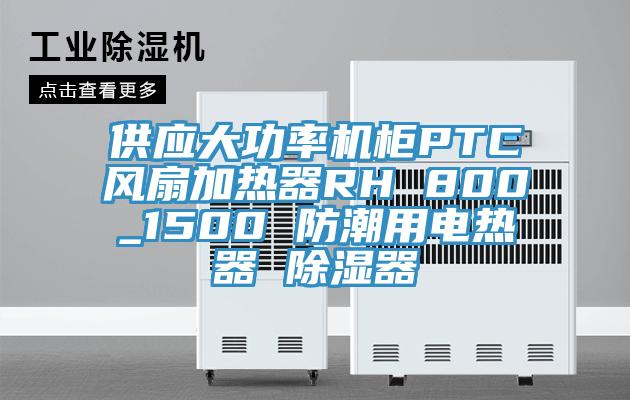 供應大功率機柜PTC風扇加熱器RH 800_1500 防潮用電熱器 除濕器