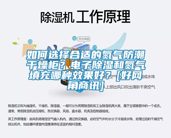 如何選擇合適的氮氣防潮干燥柜？電子除濕和氮氣填充哪種效果好？[好網(wǎng)角商訊]