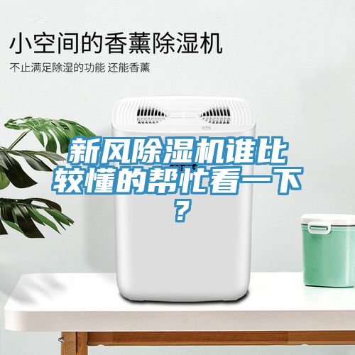 新風(fēng)除濕機(jī)誰(shuí)比較懂的幫忙看一下？