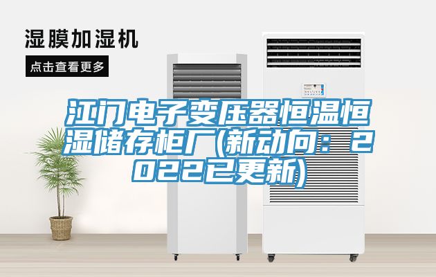 江門電子變壓器恒溫恒濕儲存柜廠(新動向：2022已更新)