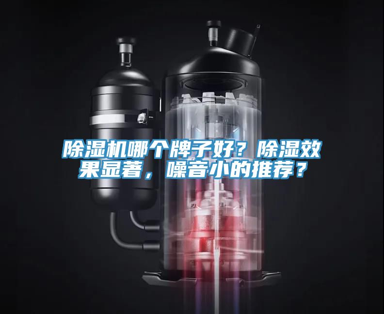 除濕機哪個牌子好？除濕效果顯著，噪音小的推薦？