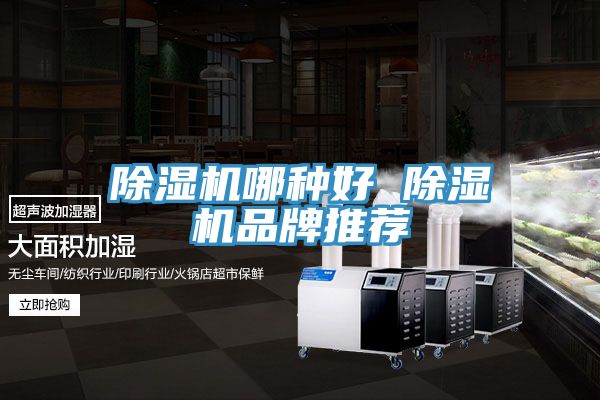 除濕機哪種好 除濕機品牌推薦